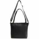 The Chesterfield Brand Kožená shopper kabelka Elira C48.143900 čierna dlhý ramenný popruh