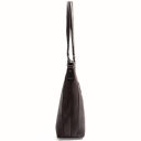 The Chesterfield Brand Kožená shopper kabelka Elira C48.143901 hnedá bočný pohľad