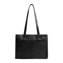The Chesterfield Brand Kožená shopper kabelka Ellsworth C38.022800 čierna zadná strana