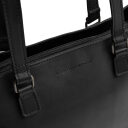 The Chesterfield Brand Kožená shopper kabelka Ellsworth C38.022800 čierna logo