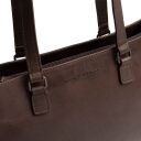 The Chesterfield Brand Kožená shopper kabelka Ellsworth C38.022801 hnedá logo
