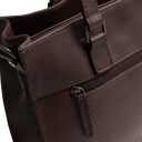 The Chesterfield Brand Kožená shopper kabelka Ellsworth C38.022801 hnedá zadná priehradka