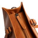 The Chesterfield Brand Kožená shopper kabelka Ellsworth C38.022831 koňaková zips