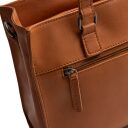 The Chesterfield Brand Kožená shopper kabelka Ellsworth C38.022831 koňaková zadné vrecko