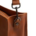 The Chesterfield Brand Kožená shopper kabelka Ellsworth C38.022831 koňaková karabína