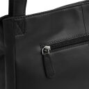 The Chesterfield Brand Kožená shopper kabelka Lioren C48.145000 čierna zadné vrecko