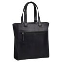 BURKELY Kožená malá shopper kabelka Rogue Robin 1001043.89.10 čierna zadná strana
