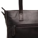 The Chesterfield Brand Kožená shopper kabelka na notebook Mosel C38.022501 hnedá zadná priehradka