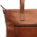 The Chesterfield Brand Kožená shopper kabelka na notebook Mosel C38.022531 koňaková zadné vrecko