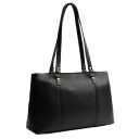 The Chesterfield Brand Kožená shopper kabelka na notebook 14" Alverino C38.022900 čierna predná strana