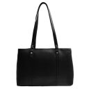 The Chesterfield Brand Kožená shopper kabelka na notebook 14" Alverino C38.022900 čierna