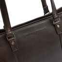 The Chesterfield Brand Kožená shopper kabelka na notebook 14" Alverino C38.022901 hnedá logo