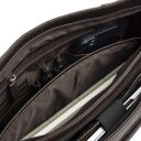 The Chesterfield Brand Kožená shopper kabelka na notebook 14" Alverino C38.022901 hnedá vnútorné priehradky