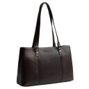 The Chesterfield Brand Kožená shopper kabelka na notebook 14" Alverino C38.022901 hnedá predná strana
