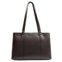 The Chesterfield Brand Kožená shopper kabelka na notebook 14" Alverino C38.022901 hnedá