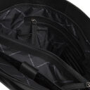 Kožená shopper kabelka na notebook BERLIN C38.016000 čierna vnútorný náhľad
