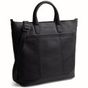 The Chesterfield Brand kožená shopper kabelka na notebook Westbrook C38.022700 čierna predná strana