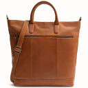 The Chesterfield Brand kožená shopper kabelka na notebook Westbrook C38.022731 koňaková s ramenným popruhom