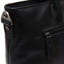The Chesterfield Brand Kožená shopper kabelka Pergamino C38.022000 čierna zadné vrecko