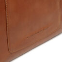 The Chesterfield Brand Kožená shopper kabelka Tofino C48.143431 koňaková otvorené logo