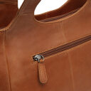 The Chesterfield Brand Kožená shopper kabelka Tofino C48.143431 koňaková otvorená zadná priehradka