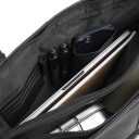 The Chesterfield Brand Kožená shopper kabelka C38.023000 čierna vnútorné priehradky