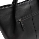 The Chesterfield Brand Kožená shopper kabelka C38.023000 čierna zadná priehradka