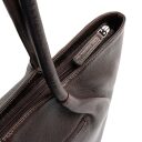 The Chesterfield Brand Kožená shopper kabelka Vespera C38.023001 hnedá zips