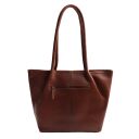 The Chesterfield Brand Kožená shopper kabelka Vespera C38.023031 koňaková zadná strana