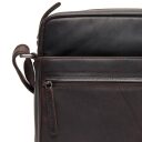 Kožená taška cez rameno The Chesterfield Brand Anzora C48.139901 hnedá predná kapsa