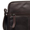 Kožená taška cez rameno The Chesterfield Brand Anzora C48.139901 hnedá zadná kapsa