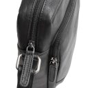 The Chesterfield Brand kožená taška na doklady Valtorio C48.144500 čierna zips