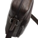 The Chesterfield Brand kožená taška na doklady Valtorio C48.144501 hnedá zips