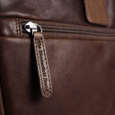 The Chesterfield Brand Kožená taška na notebook 15,6" Seth C40.101001 hnedá detail