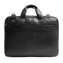 The Chesterfield Brand Kožená taška na notebook 15" Venturo C40.110800 čierna zadná strana