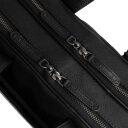 The Chesterfield Brand Kožená taška na notebook 15" Venturo C40.110800 čierna dvojcestný zips