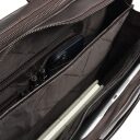 The Chesterfield Brand Kožená taška na notebook 15" Venturo C40.110801 hnedá vnútorné priehradky