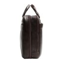 The Chesterfield Brand Kožená taška na notebook 15" Venturo C40.110801 hnedá bočný pohľad
