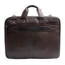The Chesterfield Brand Kožená taška na notebook 15" Venturo C40.110801 hnedá zadná strana