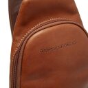 The Chesterfield Brand kožená taška cez rameno Bowey C58.070331 koňaková logo
