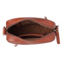 Kožená taška cez rameno The Chesterfield Brand Amantea C48.137631 koňaková vnútorné vrecko