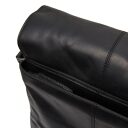 Klopová kožená taška cez rameno The Chesterfield Brand Raphael C48.055100 čierna