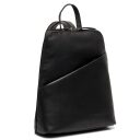 Dámsky kožený batoh do mesta Claire The Chesterfield Brand C58.023500 čierny predná strana
