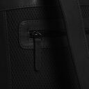 DANIEL RAY kožený batoh na notebook 15,6" Broome DRL25.1591.00 čierny detail zadné vrecko