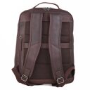 The Chesterfield Brand Kožený batoh na notebook 15,6" Natalie C58.700201 hnedý zadný strana