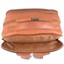 The Chesterfield Brand Kožený batoh na notebook 15,6" Natalie C58.700231 koňaková zadné vrecko