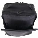 The Chesterfield Brand Kožený batoh na notebook 15,6" Soraja C58.700000 čierny otvorený