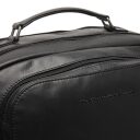 The Chesterfield Brand kožený batoh na notebook 15" Lennox C58.071100 čierny logo