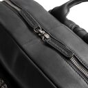 The Chesterfield Brand Kožený batoh na notebook Marvello C58.035000 čierny dvojcestný zips