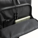The Chesterfield Brand Kožený batoh na notebook Quincy C58.035200 čierny predné vrecko
